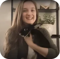 Danae Giehl and Pumpkin